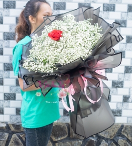 BÓ HOA BABY SIÊU KHỔNG LỒ PN155