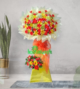 Kệ Hoa Mừng Khai Trương KT137