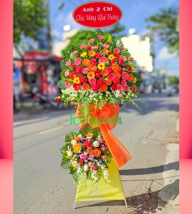 Kệ Hoa Mừng Khai Trương KT138