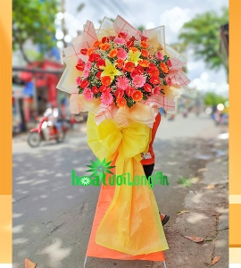 Kệ Hoa Mừng Khai Trương KT143