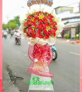Kệ Hoa Mừng Khai Trương KT144