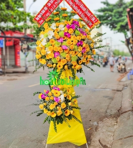 Kệ Hoa Chúc Mừng Cao Cấp KT152