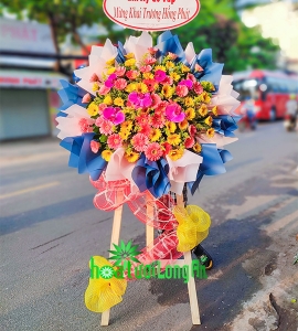 Kệ Hoa Mừng Khai Trương KT156