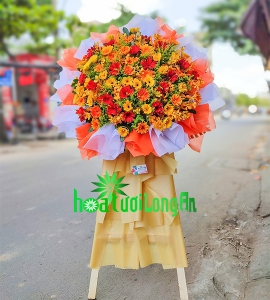 Kệ Hoa Mừng Khai Trương KT163