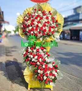 Kệ Hoa Chúc Mừng LUXURY KT170