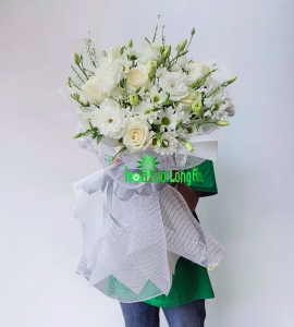 Bó Hoa Chia Buồn Trang Trọng CB212