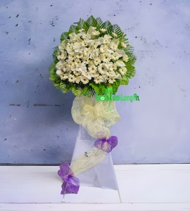 Hoa Chia Buồn Trắng CB122