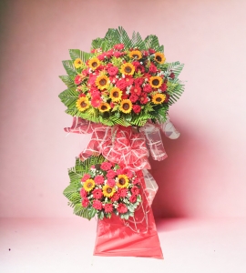 Kệ hoa chúc mừng KT055