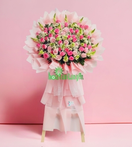 Kệ Hoa Chúc Mừng Tiền Vô Ào Ào KT092