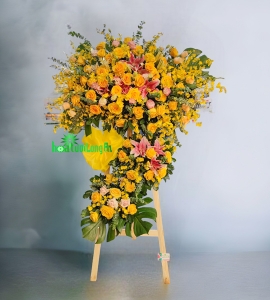 Kệ Hoa Chúc Mừng LUXURY KT003