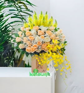 Giỏ Hoa Tia Nắng Yêu Thương LG166