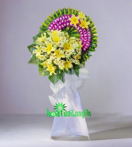 Vòng Lan Tím Chia Buồn CB035