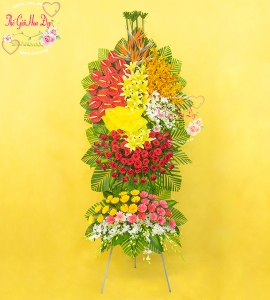 Hoa Chúc Mừng 3 Tầng KT003