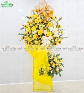 Kệ Hoa Mừng Khai Trương Cao Cấp KT122