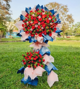 Kệ Hoa Chúc Mừng Lộc Phát KT004