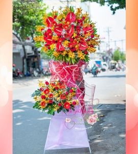 HOA CHÚC MỪNG KT002