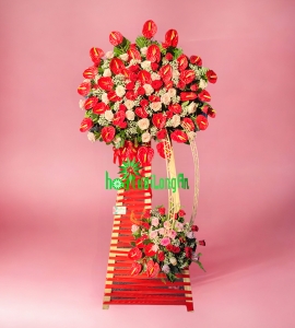 Kệ Hoa Khai Trương Hồng Phát KT110
