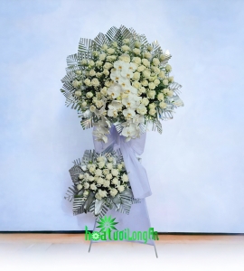 Vòng Hoa Chia Buồn Cao Cấp CB227