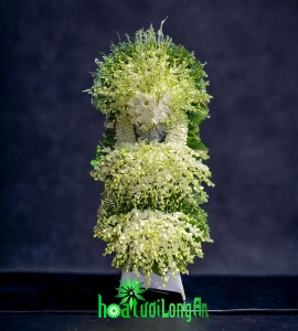 Kệ Hoa Chia Buồn 3 Tầng VIP CB249