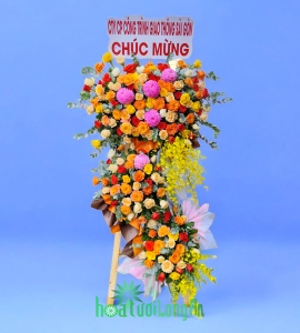 Kệ Hoa Chúc Mừng Cao Cấp KT039
