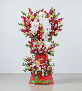 Kệ Hoa Chúc Mừng Cao Cấp KT204
