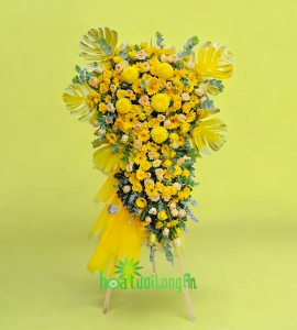 Kệ Hoa Chúc Mừng Golden Wings KT202
