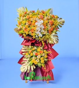 Kệ Hoa Chúc Mừng Cao Cấp KT095