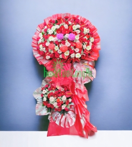 Kệ Hoa Khai Trương Hồng Phát KT182
