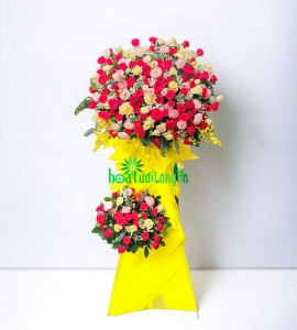 Kệ Hoa Mừng Khai Trương KT187