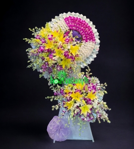 Vòng Hoa Chia Buồn Cao Cấp CB065