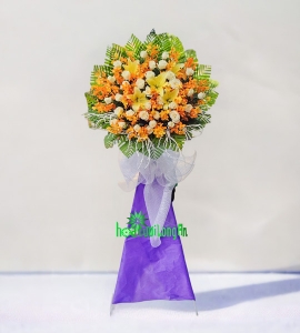 Vòng Hoa Chia Buồn Giá Rẻ CB225