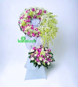 Vòng Hoa Chia Buồn Cao Cấp CB246