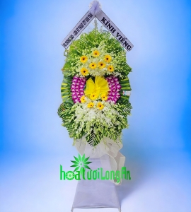Vòng Hoa Tang Lễ Hiện Đại CB253