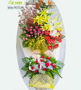 Kệ Hoa Chúc Mừng Mãi Mãi Trường Tồn KT060