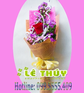 Bó Hoa Hồng Giá rẻ HB057 (Số Lượng lớn)