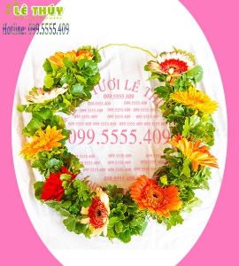 Vòng hoa đeo cổ VC004 ( Giá Siêu Rẻ Áp Dụng Cho Số Lượng Từ 20 Vòng Trở Lên )